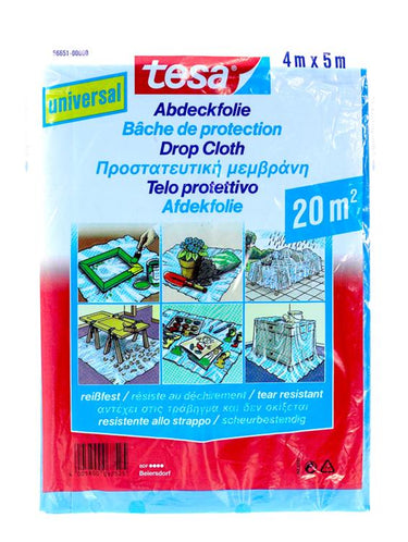 Tesa 1004690 - afdekfolie univ. 4mx5m | 10 stuks