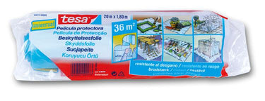 Tesa 1004691 - afdekfolie univ.20mx1,8m | 10 stuks
