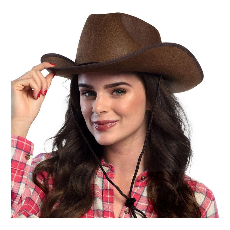 Load image into Gallery viewer, Boland cowboyhoed bruin
