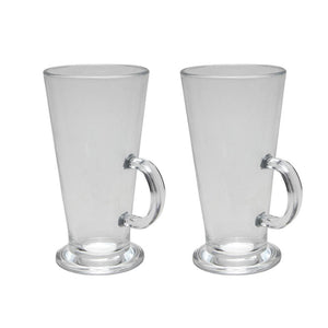 Svenska living latte machiato glazen set a 2 stuks 280ml