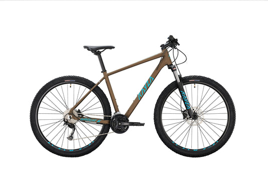 Kayza mtb hardtail garua 6 mod. 22 bike garua 6 29 51 hardtail 27sp brown blue