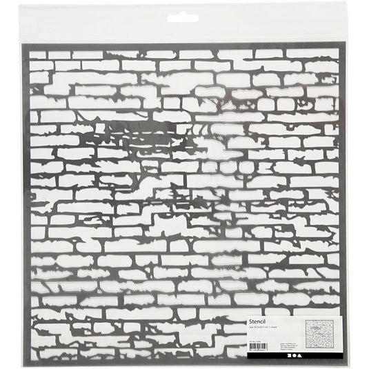 Https: www.cchobby.nl sjabloon-stenen-muur-afm-30-5x30-5-cm-dikte-0-31-mm-1-vel