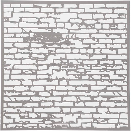 Https: www.cchobby.nl sjabloon-stenen-muur-afm-30-5x30-5-cm-dikte-0-31-mm-1-vel