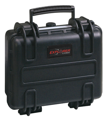Explorer cases 2712hl koffer zwart met plukschuim