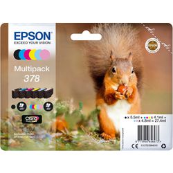 Inktcartridge epson 378 meerdere kleuren
