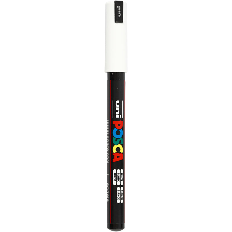 Load image into Gallery viewer, Uni posca marker pc-1mr wit - extra fine 0,7mm
