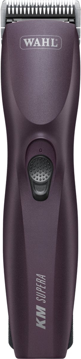 Wahl km supera snoerloze tondeuse voor huisdieren - 2 verwisselbare batterijen, 2 hoge snelheidsinstellingen, lichtgewicht ergonomisch ontwerp, voor eigenaren, professionele verzorgers en dierenartsen