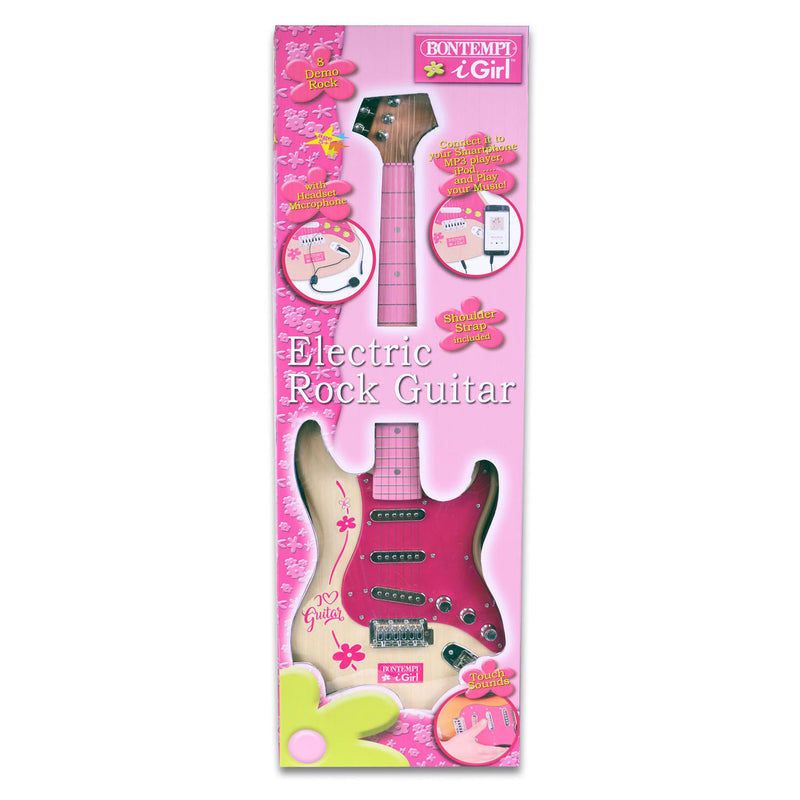 Load image into Gallery viewer, Bontempi Elektrische Gitaar Roze
