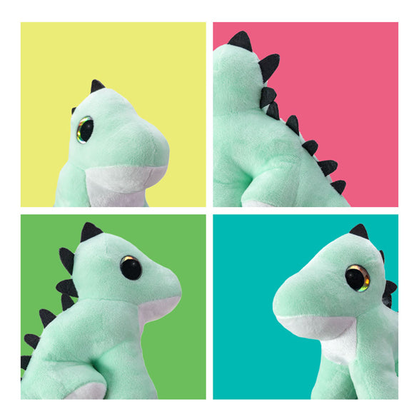 Load image into Gallery viewer, Lumo stars knuffel - dino baby, 15cm
