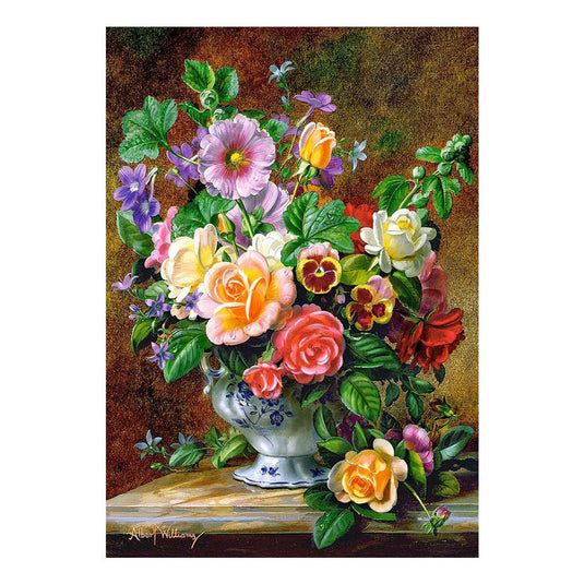 Selecta castorland legpuzzel flowers in a vase, 500st.