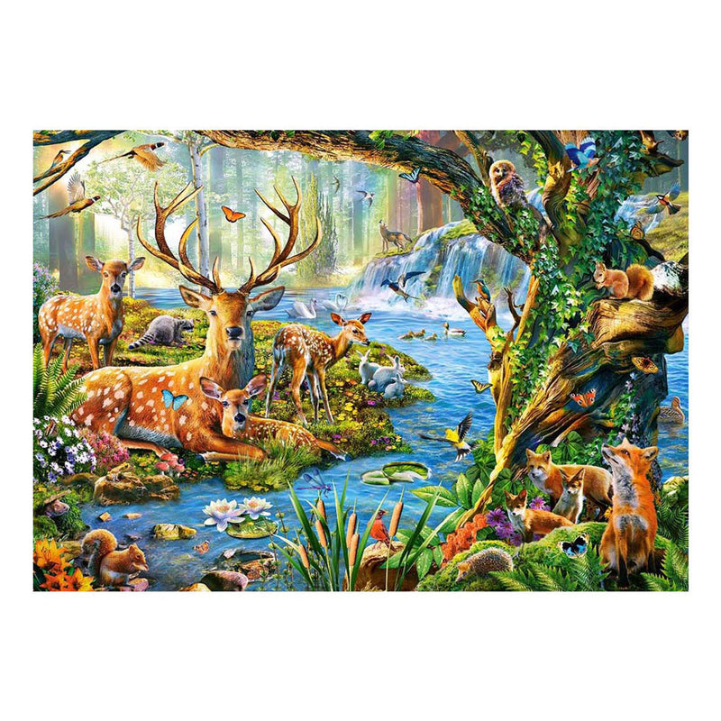 Load image into Gallery viewer, Castorland legpuzzel forest life, 500st.
