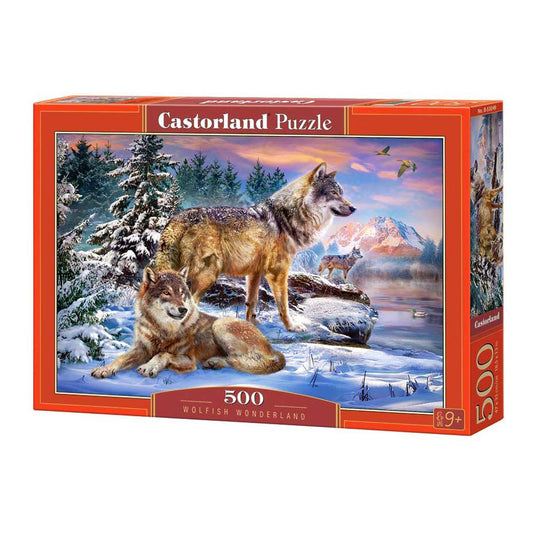 Castorland legpuzzel wolfish wonderland, 500st.
