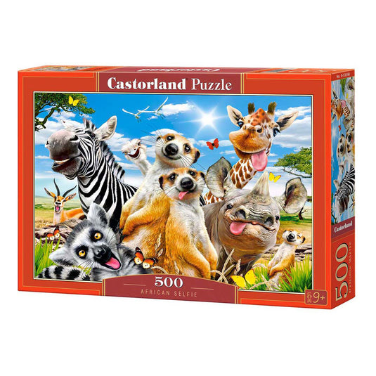 Castorland legpuzzel african selfie, 500st.