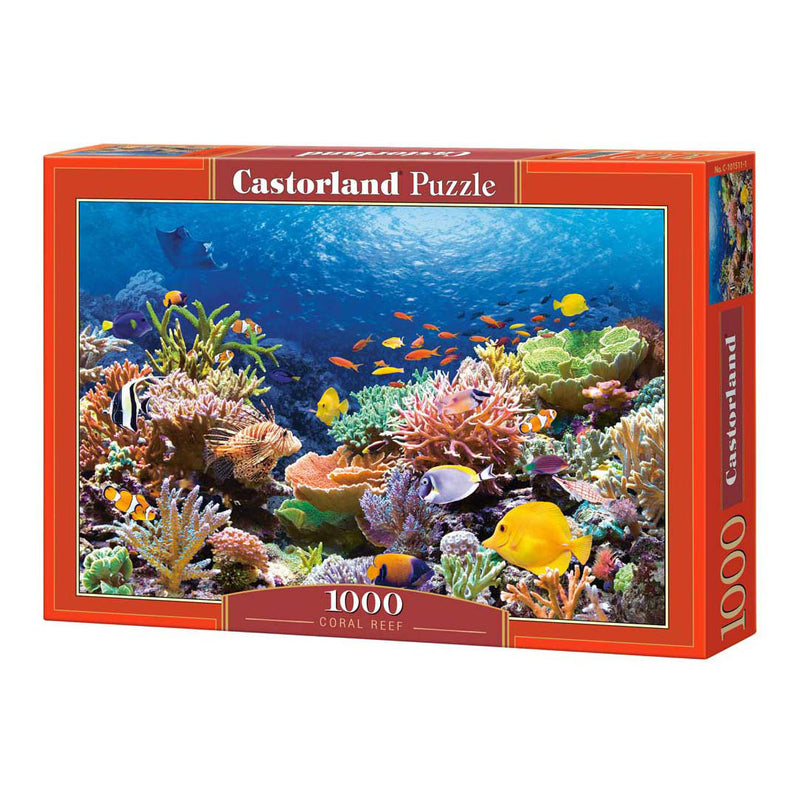 Load image into Gallery viewer, Selecta castorland legpuzzel coral reef fishes, 1000st.
