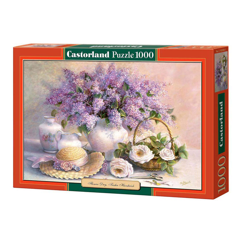 Load image into Gallery viewer, Selecta castorland legpuzzel flower day trisha hardwick, 1000st.
