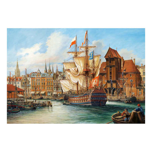 Selecta castorland legpuzzel the old gdansk, 1000st.