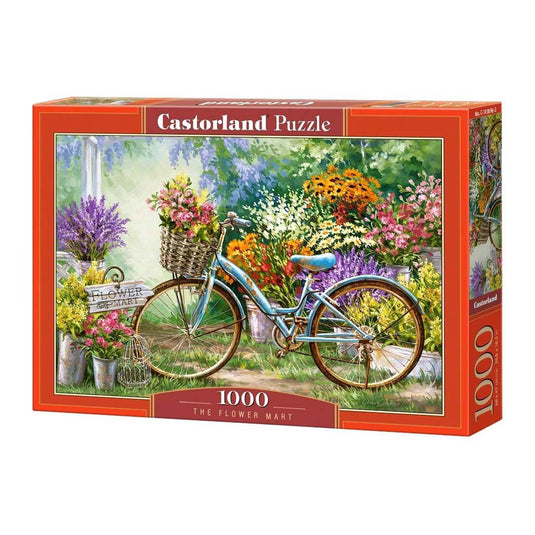 Castorland legpuzzel the flower mart, 1000st.