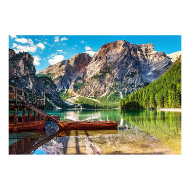 Castorland the dolomites mountains, italy – puzzel – 1.000 stukjes – satijnen afwerking – perfecte pasvorm – europese kwaliteit