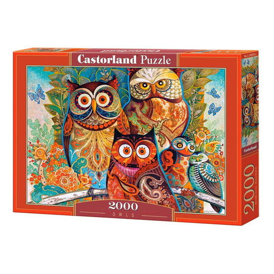 Selecta castorland legpuzzel owls, 2000st.