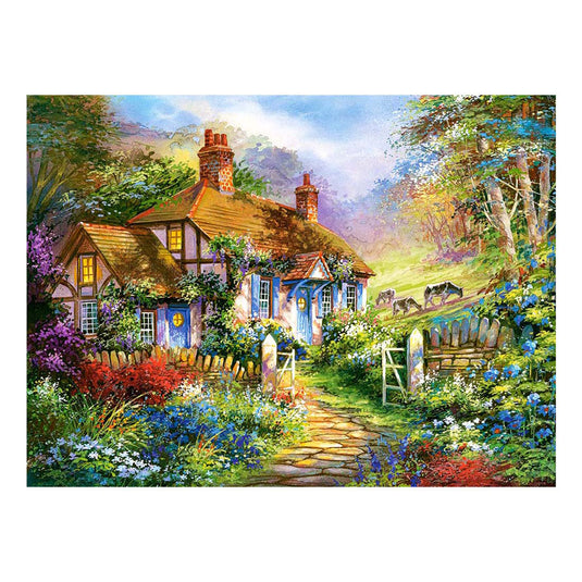 Selecta castorland legpuzzel forrest cottage, 3000st.