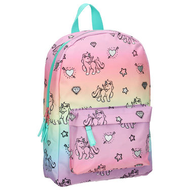 Milky kiss regenboog en eenhoorns rugzak