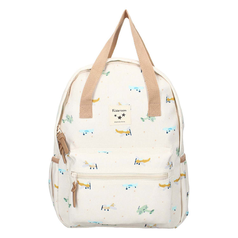 Load image into Gallery viewer, Kidzroom rugzak lille small talk vliegtuigen
