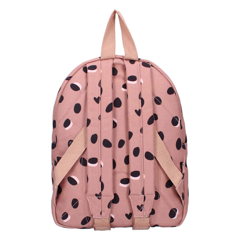 Load image into Gallery viewer, Kidzroom rugzak loving days zwarte stippen
