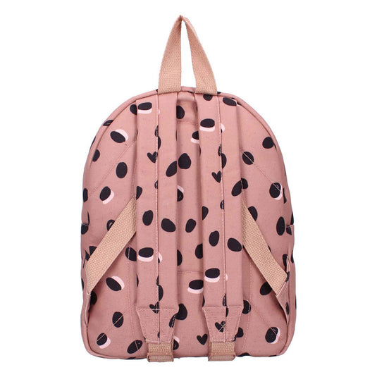 Kidzroom rugzak loving days zwarte stippen