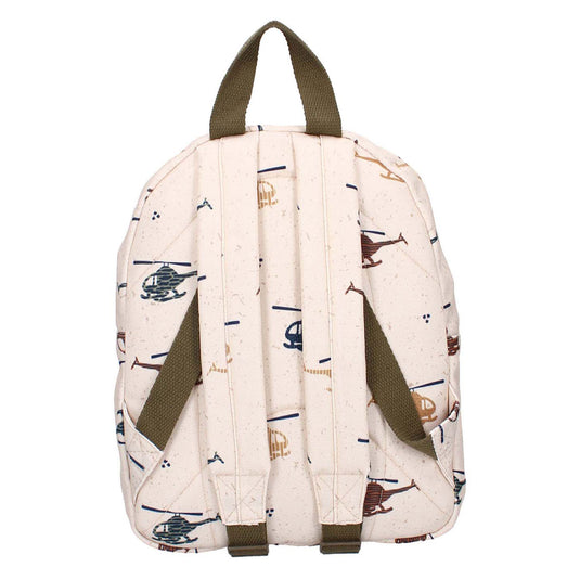 Kidzroom rugzak paris sweet cuddles vliegtuigen