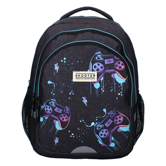 Vadobag skooter rugzak game face on gameprint