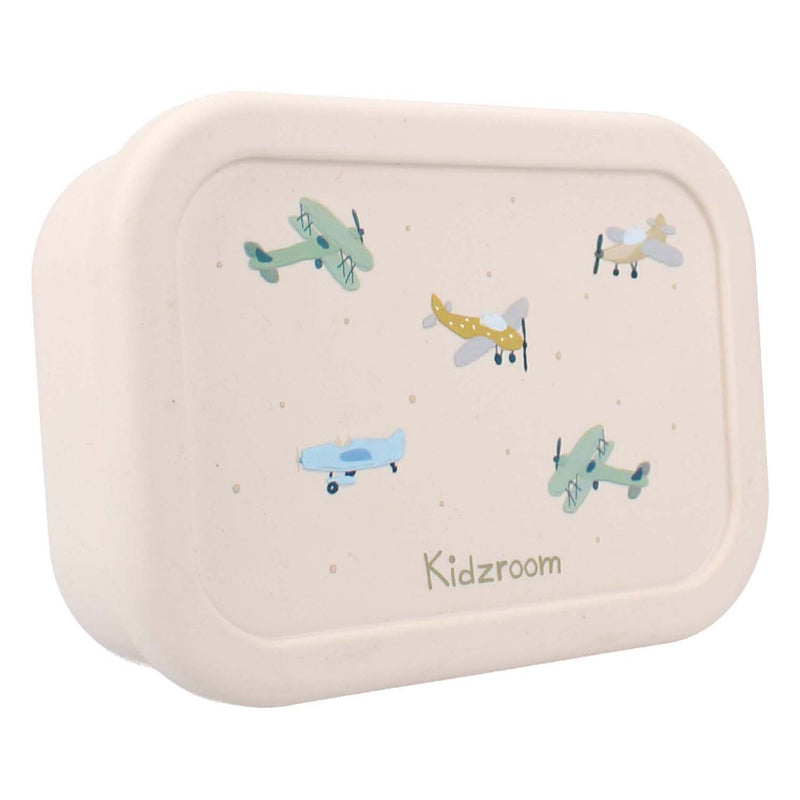 Load image into Gallery viewer, Kidzroom broodtrommel lovely lunch vliegtuigen
