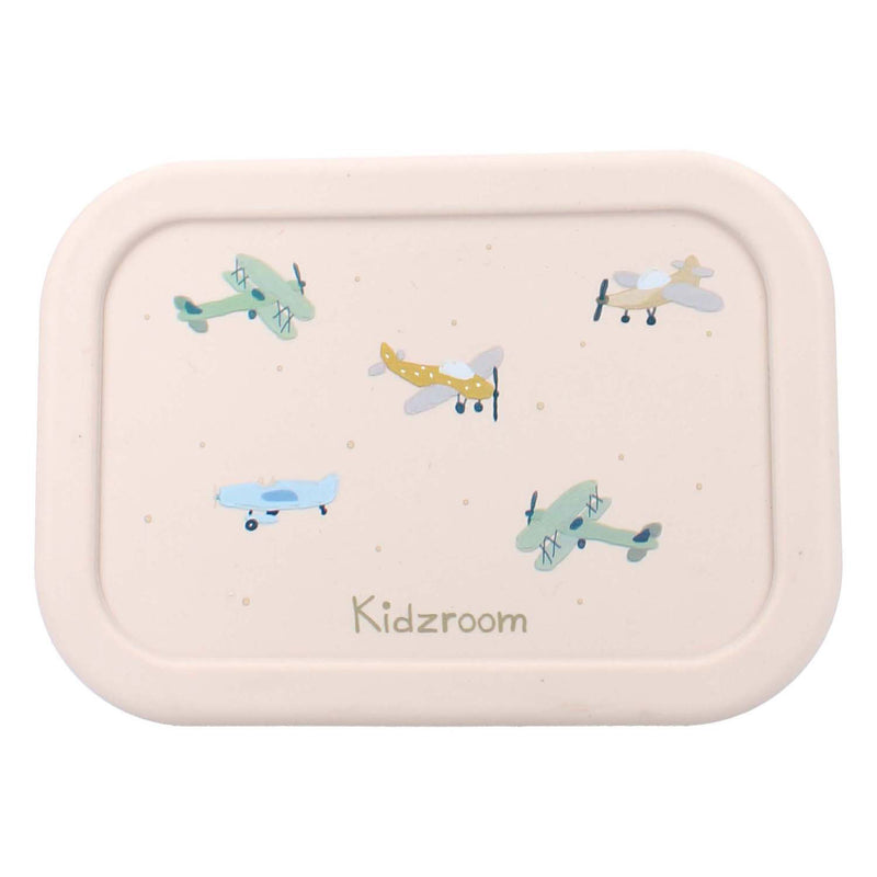 Load image into Gallery viewer, Kidzroom broodtrommel lovely lunch vliegtuigen
