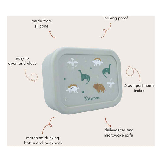 Kidzroom broodtrommel lovely lunch dino