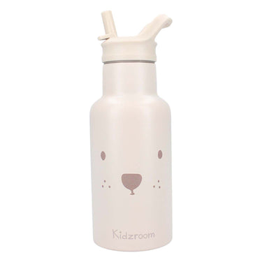 Kidzroom drinkfles sweet sips teddybeer, 350ml