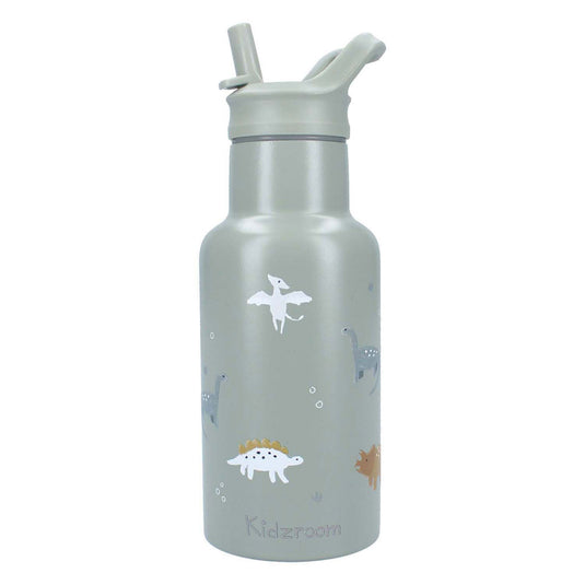 Kidzroom drinkfles sweet sips dino, 350ml