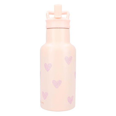Kidzroom drinkfles sweet sips hartjes, 350ml