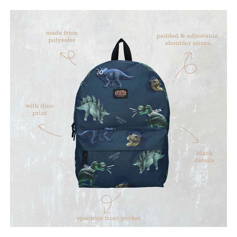 Load image into Gallery viewer, Vadobag skooter rugzak explorer club dino
