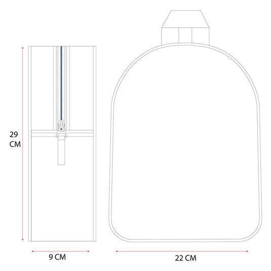 Vadobag rugzak gabby's dollhouse 29x22x9cm paars