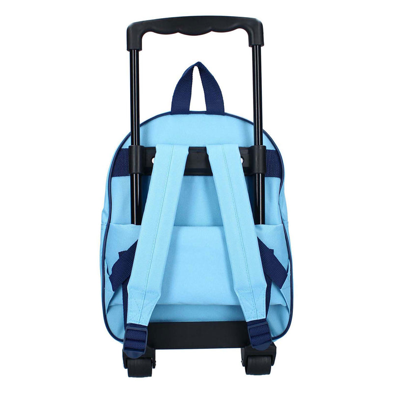 Load image into Gallery viewer, Vadobag bluey 3d trolley rugzak oh happy days
