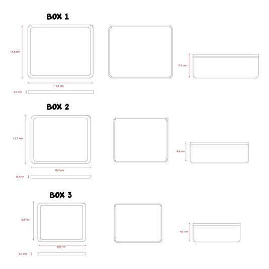 Vadobag frozen broodtrommel 3-in-1 let's eat!