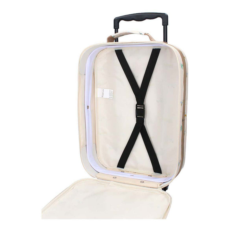 Load image into Gallery viewer, Kidzroom trolley koffer small talk - vliegtuigen
