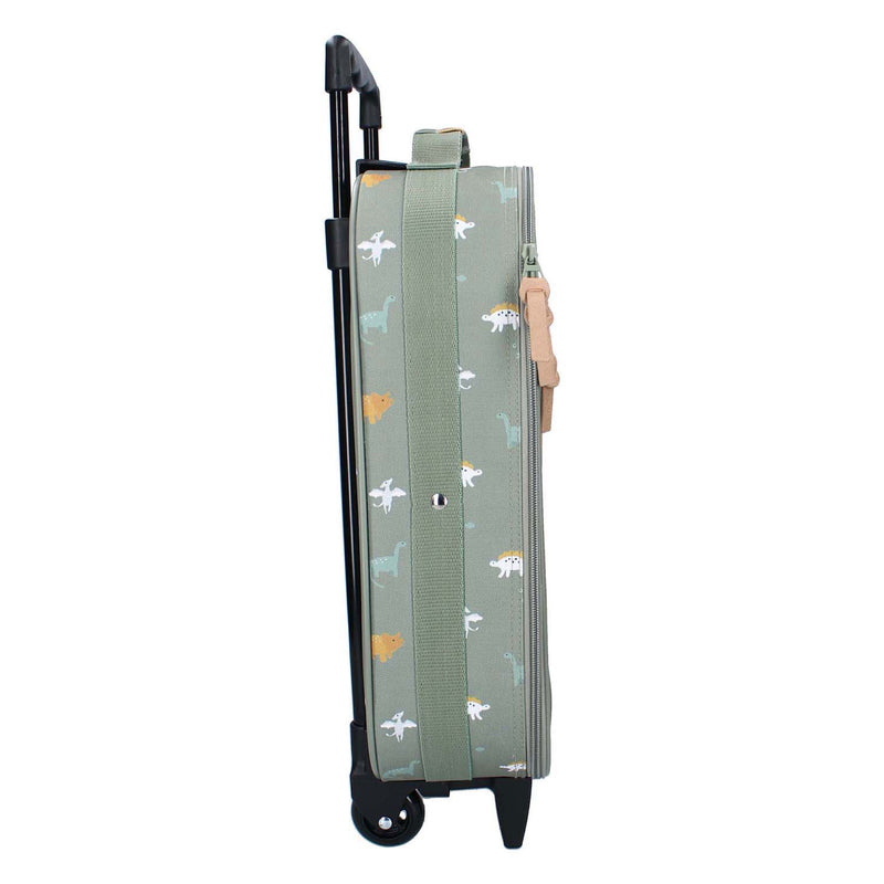 Load image into Gallery viewer, Kidzroom trolley koffer small talk - dinosaurus

