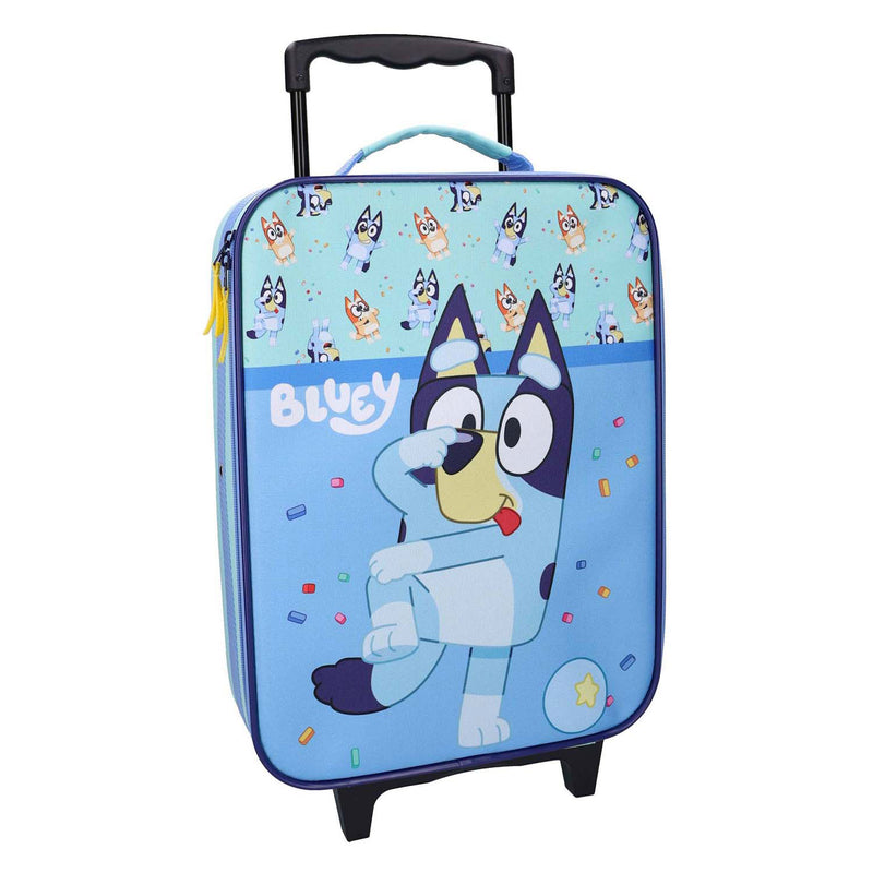 Load image into Gallery viewer, Vadobag trolley koffer bluey made to roll
