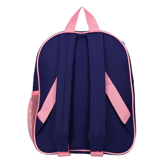 Vadobag stitch rugzak fluffy friends - donker blauw
