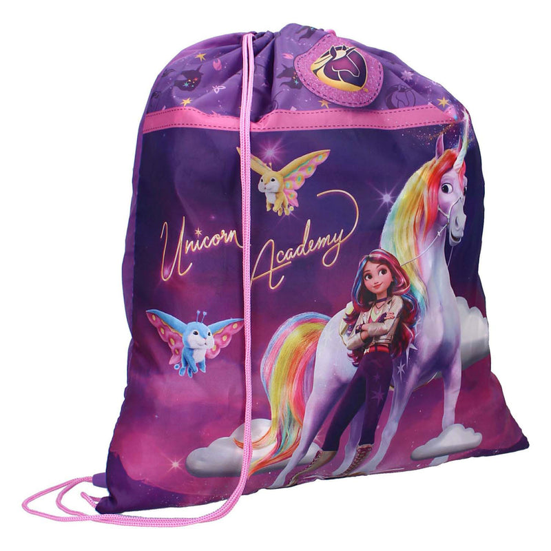 Load image into Gallery viewer, Vadobag unicorn academy gymtas it's fate

