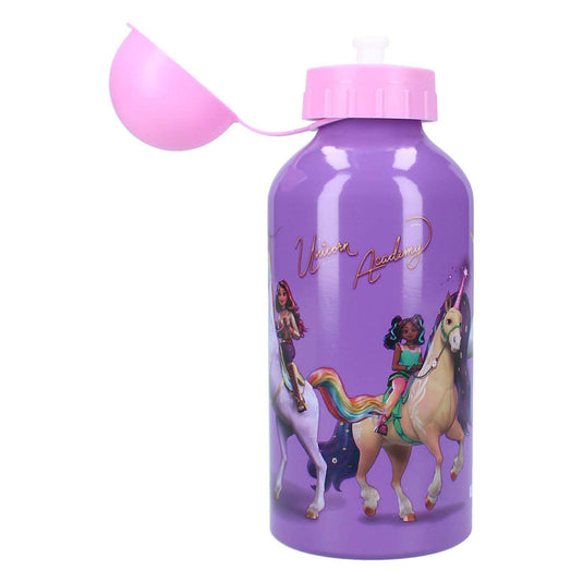 Vadobag unicorn academy - schoolbeker en drinkfles - paars - 500ml