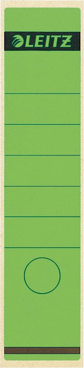 Leitz rugetiketten formaat 61 x 285 cm groen