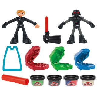 Play-doh star wars met lightsaber - boerseerklei