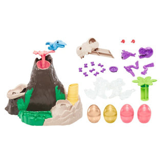 Hasbro play-doh slime hydro glitz dino vulkaan