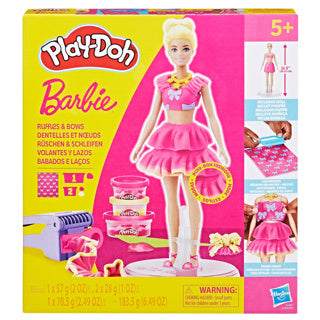 Load image into Gallery viewer, Play-doh barbie ruches en strikken - boetseerklei
